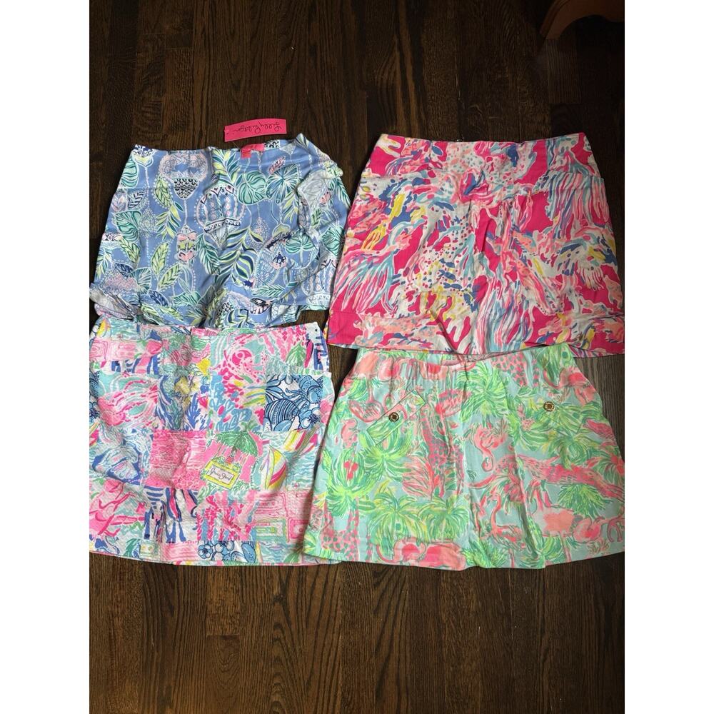 Lilly Pulitzer Huge Lot Of 13 Skirts Skorts Size 6 EUC NWT Grails Preppy - Picture 3 of 6